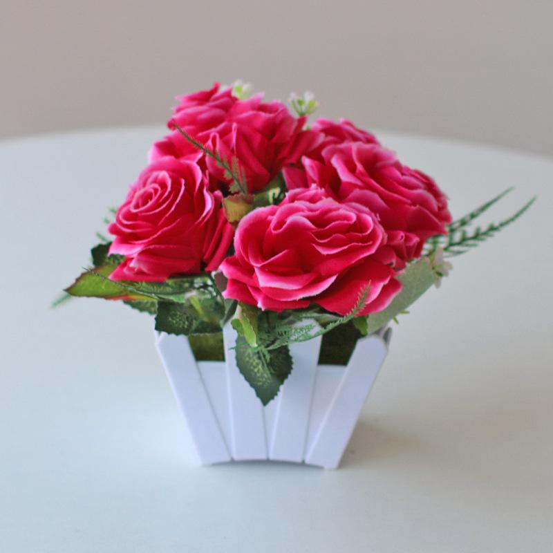 Eucalyptus Bonsai Artificial Green Plant for Home Decoration