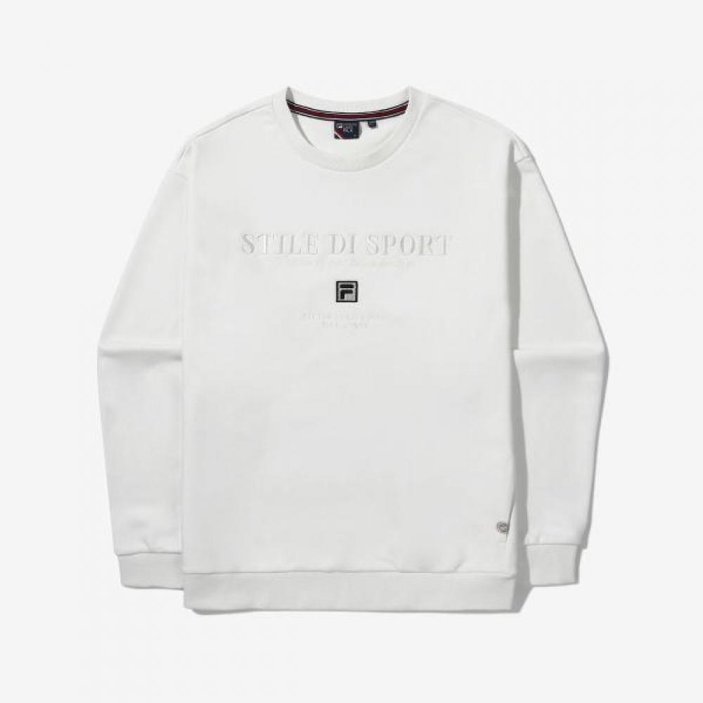 Fila Tennis Basic Sweatshirt Fs2pog3311x Ow white/95