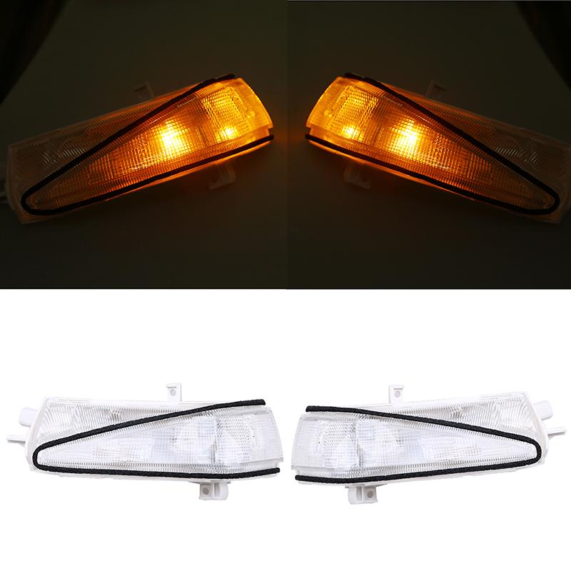 LED Indicator Light Car Rearview Mirror Turn Signal Lights for Honda Civic Hybrid Sedan 2006-2010 2011 Yellow Lamp Accessories