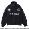 Men Women Motorcycle Riding Jacket Vintage Embroidered Biker Windbreaker Casual Outerwear