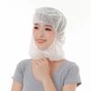 100PCS Non-woven Material Non-woven Head Cover Full Face Coverage Dust-proof Dustproof Head Cover Disposable Oil-proof