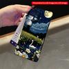 2DFlat Samsung phone case Moonlit Swan Pond with Fireflies Applicable to Galaxy S23 S24 S25ULTRA S26 A12 A14 A15 A16 A54 A55