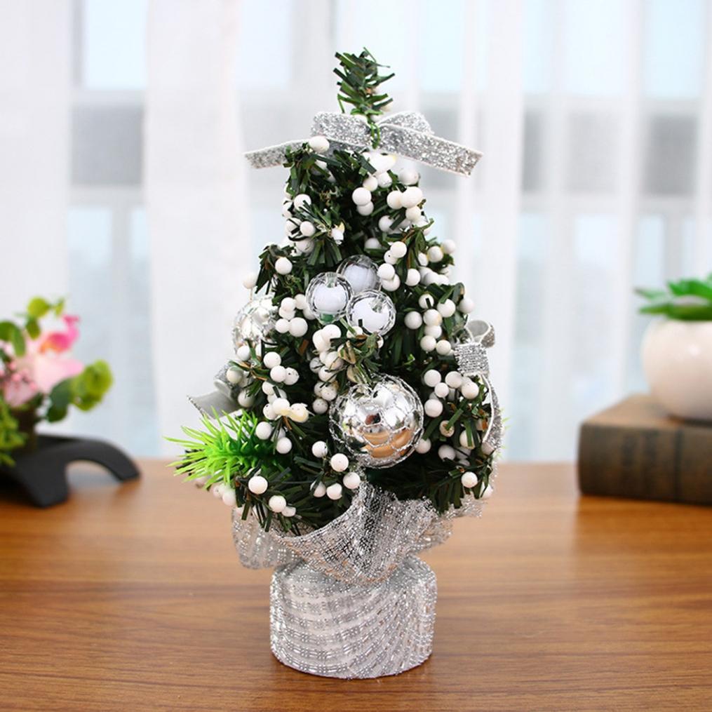 Miniature Table Top Christmas Tree for Seasonal Decorations Small and Charming