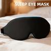3D-geformte Schlafmasken für Männer und Frauen bieten perfekte Lichtblockierung, sind weich und bequem, geeignet für Reisen A-DH