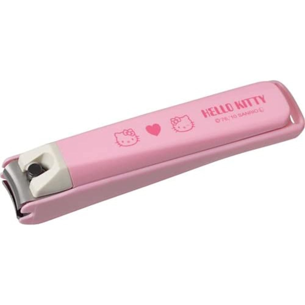 Kai Corporation KAI Kitty Nový standard kleštičky na nehty M zakřivená čepel Vyrobeno v Japonsku KK2502