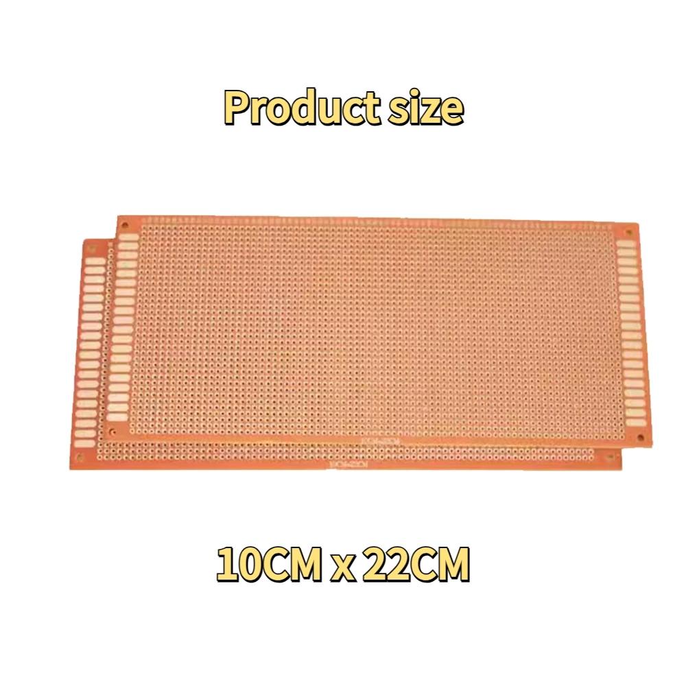 2pcs Single-Side PCB 5x7 10x15 10x22 12x18 13x25 15x18CM Universal Board Experimental Bakelite Copper Plate Circuirt Board