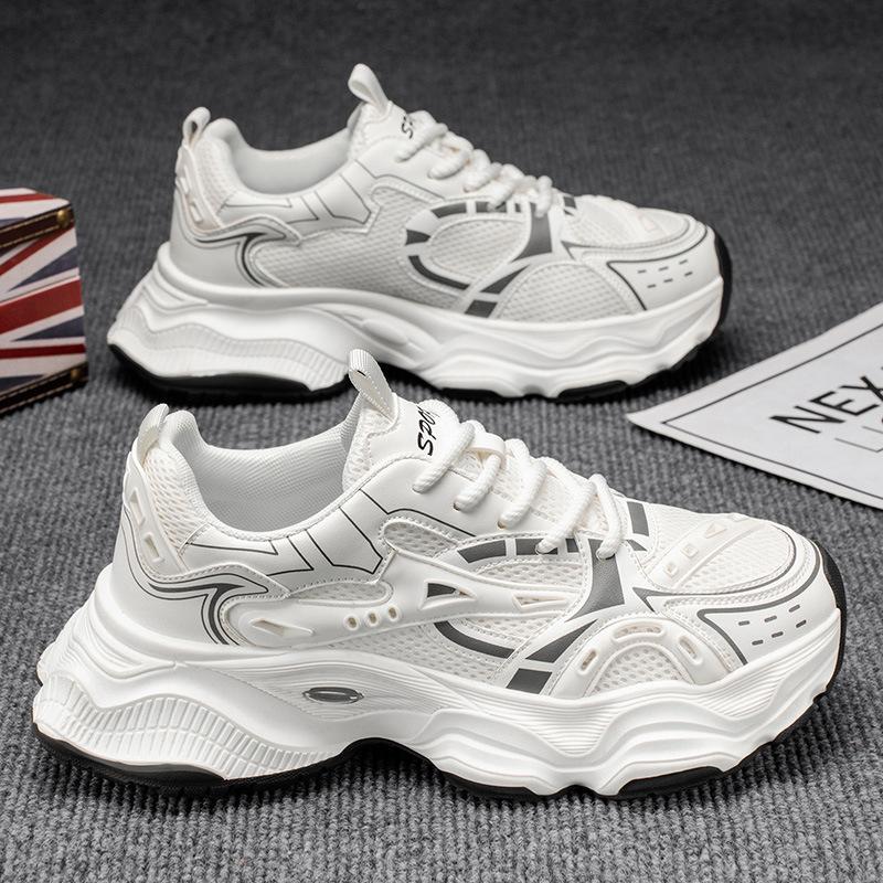 Sommer neue dicke Sohle Retro alte Sport- und Freizeitschuhe Papa-Schuhe