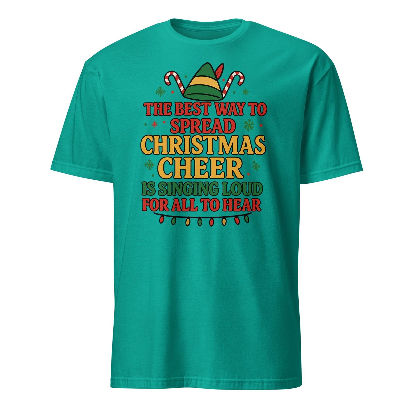 The Best Way To Spread Christmas Cheer - Elf T-Shirt, Unisex S