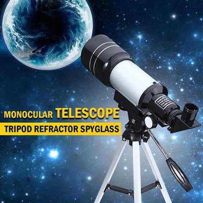 Telescopio HD 90X Zoom monoculare con treppiede 360x50mm Rifrazione spaziale Telescopio astronomico Viaggi Cannocchiale per esterni