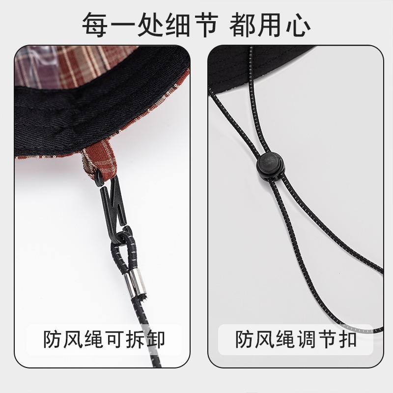 Quick-drying baseball cap retro mesh cap nylon windbreak rope light and breathable outdoor quick-drying flat-brimmed baseball cap