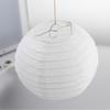 12pcs Chinese Round Paper Lanterns for Wedding Party Decoration White Japanese Hanging Lampshades New Year Decoration