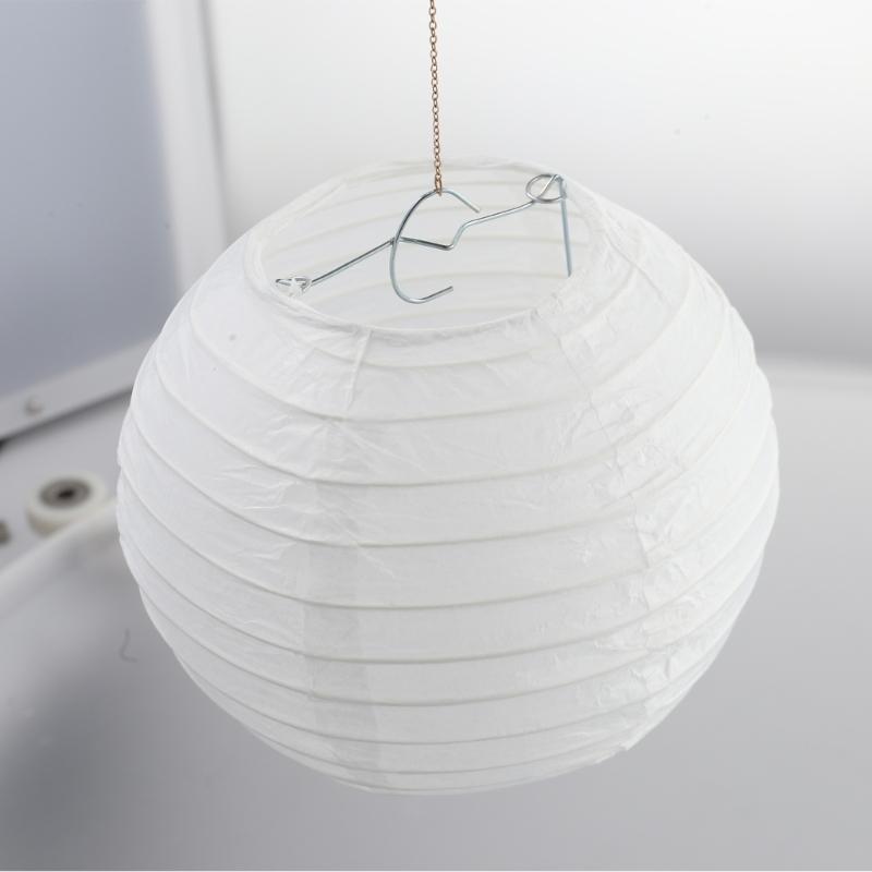 12pcs Chinese Round Paper Lanterns for Wedding Party Decoration White Japanese Hanging Lampshades New Year Decoration