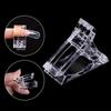 5pcs Nail Crystal Nail Mold Fixing Clip, Nail Tool Crystal Glue Clip, Crystal Delay Glue Setting Clip, Nail Glue