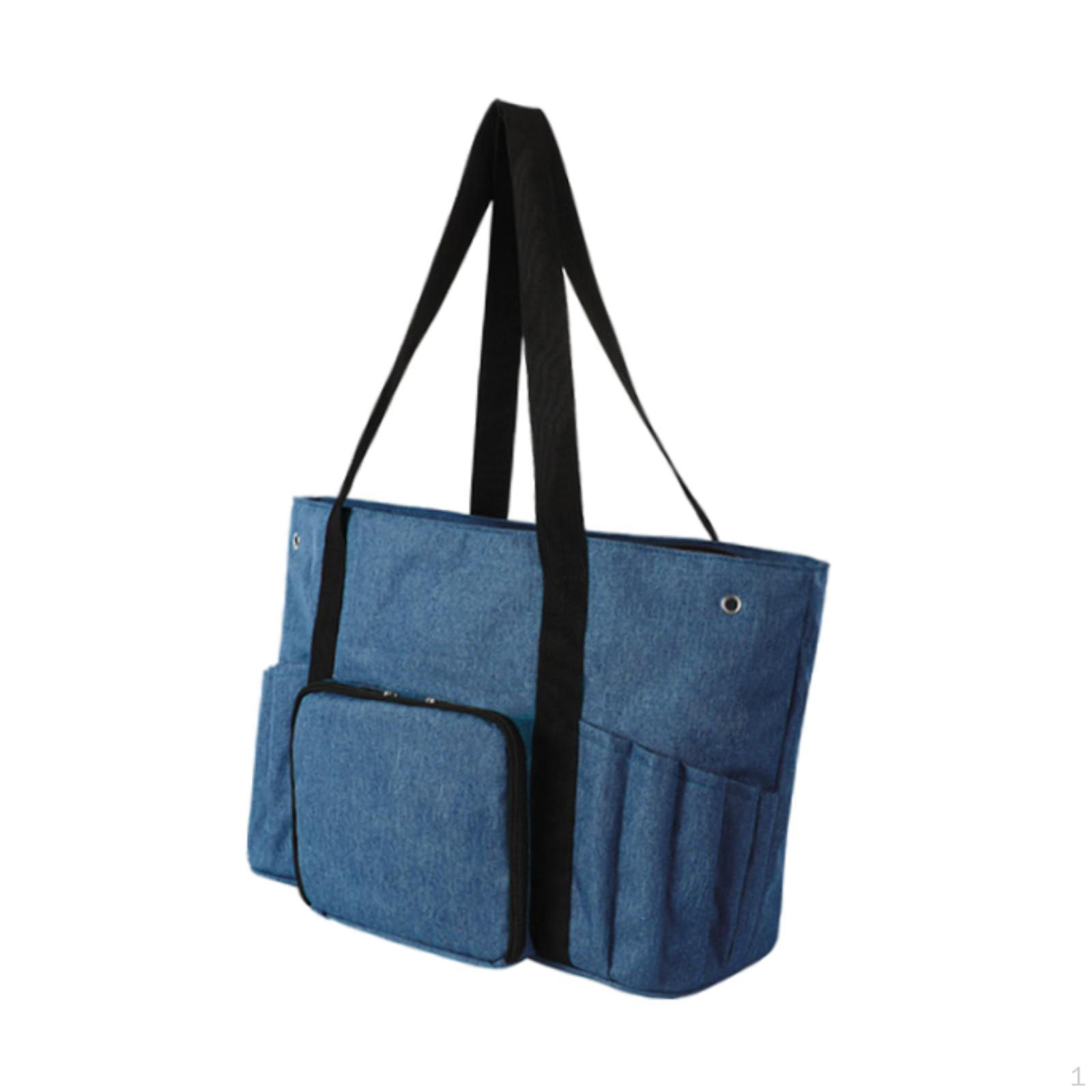 

Сумка для вязания крючком, органайзер для пряжи, принадлежности для вязания, пустая 600D Oxford