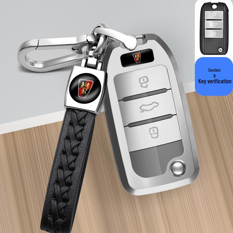 Roewe RX5 Key Case for 22 Model: Creative Folding Bag for i6, RX3, RX8, EI6/EI5 with Metal Shell