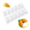 3D Mango Silicone Baking Mold For Mousse Cake Olive Fruit Leaf Shell Dessert Chocolate Pudding Jelly Cheesecake Kitchen Tools