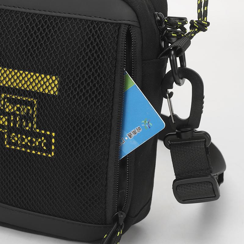 Men's Crossbody Bag Outdoor Sports Mobile Phone Bag Lightweight Shoulder Small Square Bag