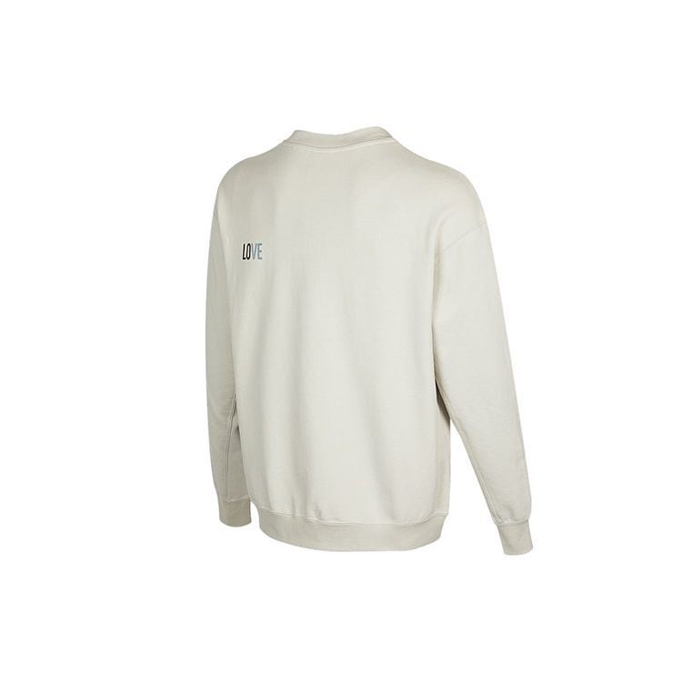 Nike Embroidered Logo Crew Neck Sweatshirt Men Tops Off-White DR7834-072
