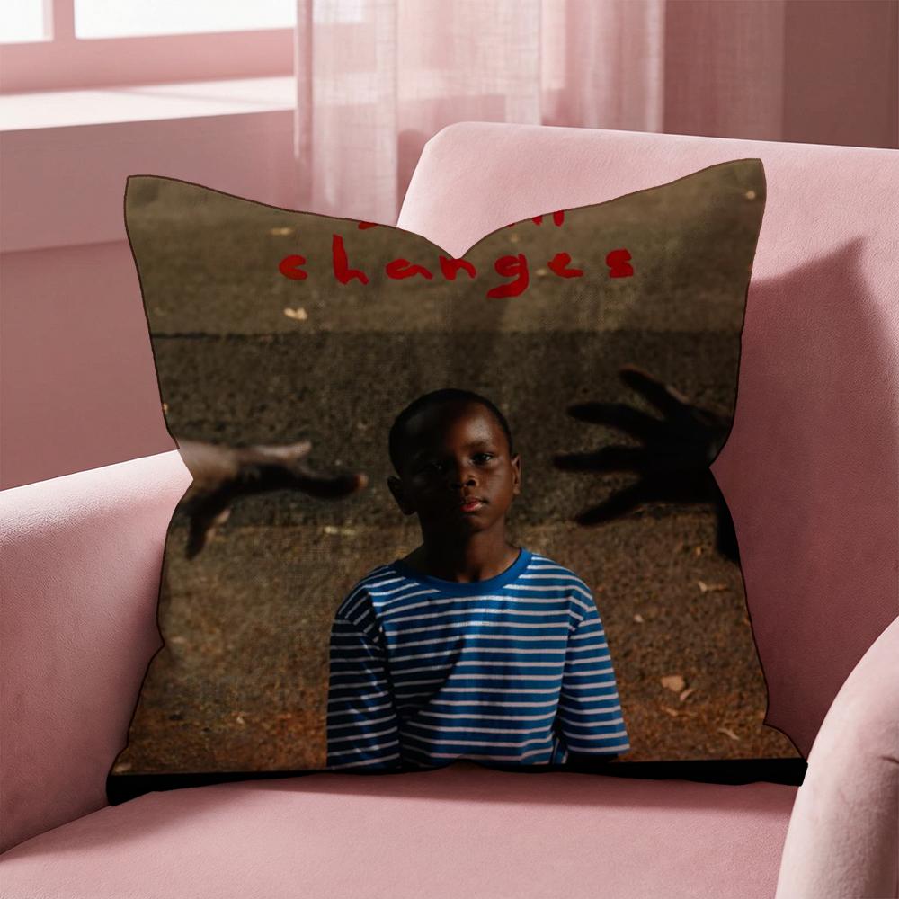 M-Michael K-Kiwanuka Cushion Cover Multi-Scene Pillow Cover for Home & Car - Reversible, Soft & Durable for Daily Use