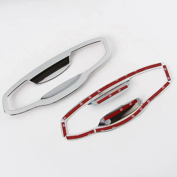 For Seat Leon MK3 2013 2014 2015 2016 2017 2018  Chrome Car Side Door Handle Cover Bowl Trim Sticker Styling Accessories