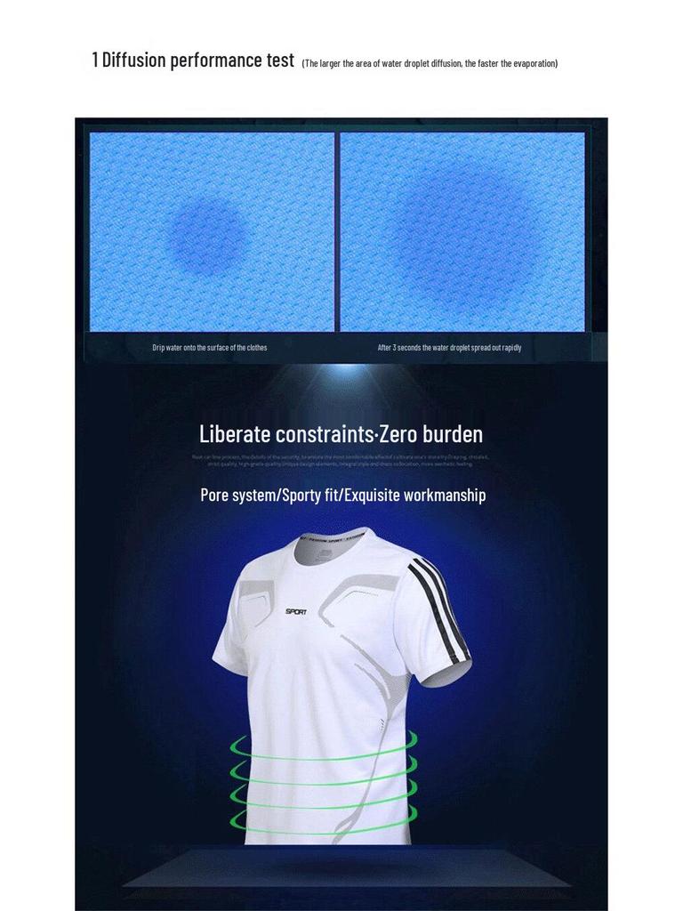 Men's Plus Size Loose Fit Tracksuit - Summer Fitness & Casual Wear