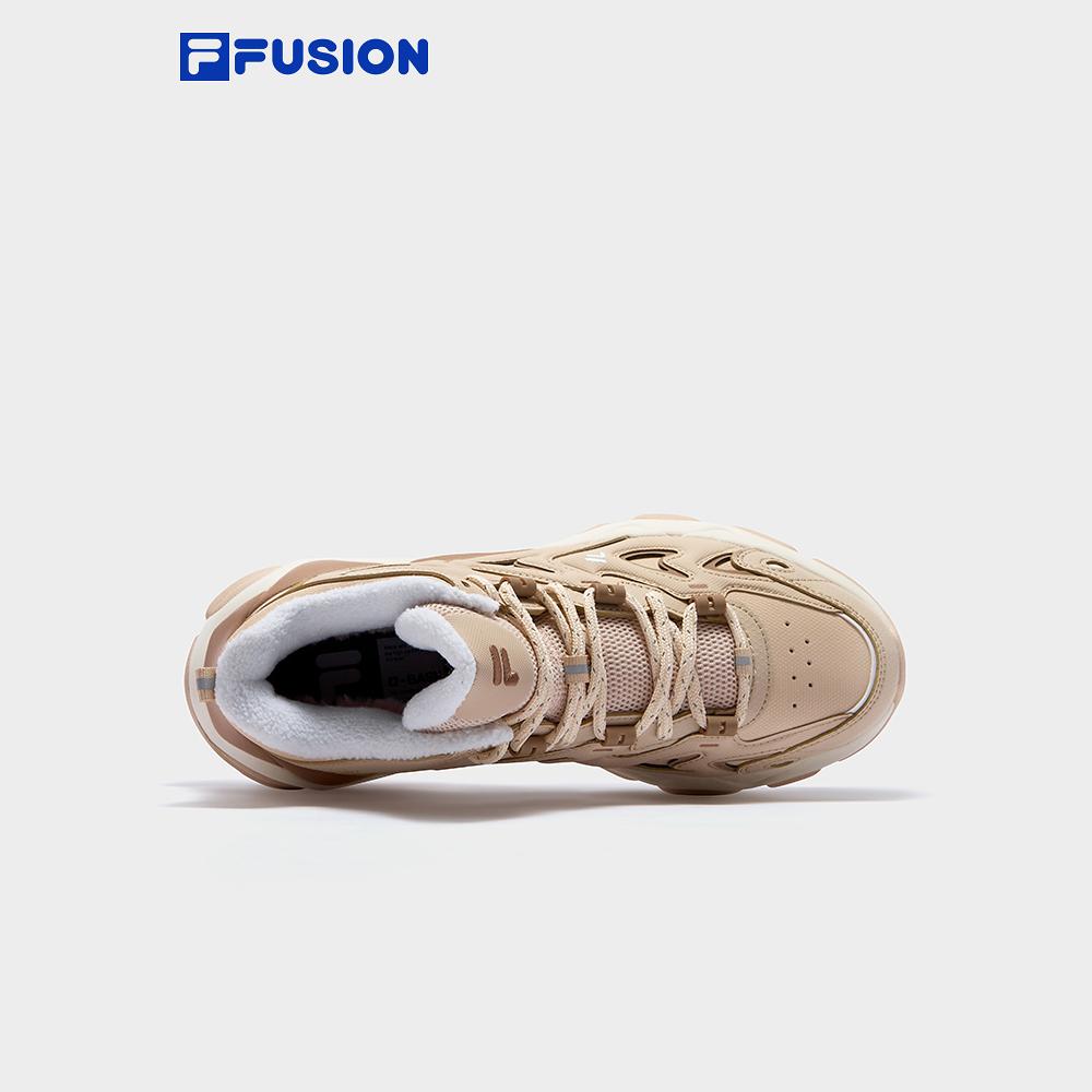 Fila Buty Fusion Canopy z polarem na zimę Buty codzienne za kostkę Damskie sneakersy T12W541512FBI
