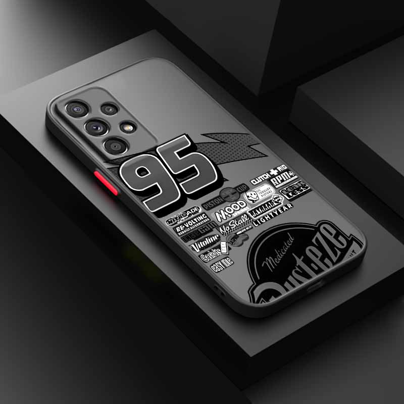 

Чохли для телефонів Cars L-Lightning M-McQueen Для Samsung A56 A55 A54 A53 A36 A34 A33 A32 A31 A26 A25 A24 A23 A22 A21S A17 A15 A07 Samsung A04E