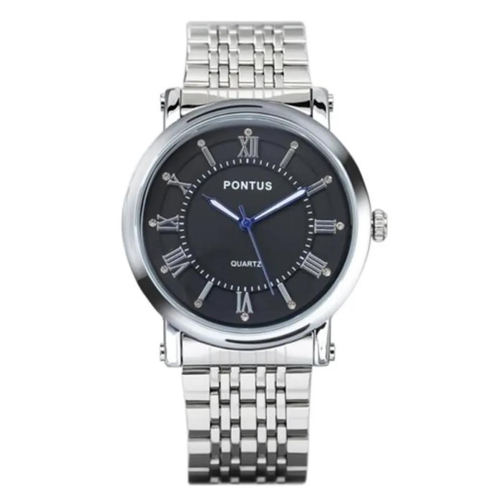 Men s Black Point Gorgeous Number Large Wristwatch A20476_(Large)Black