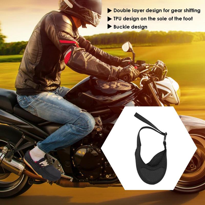 Motorcycle Shoe Protector Shifter Guards Riding Shoe Boot Protector Cover Anti-slip Protective Riding Warm Shoe Cover Gear Shift