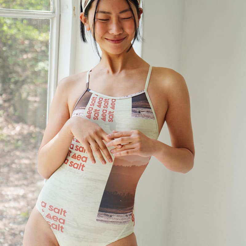 sea.salt.sea COLLAGE GRAPHIC HAIR BAND