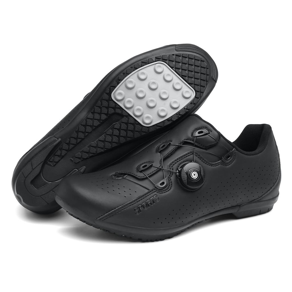 Summer and Autumn Outdoor Road Mountain Rubber Locked Bicycle Unlocked Hard Sole Spinning Shoes