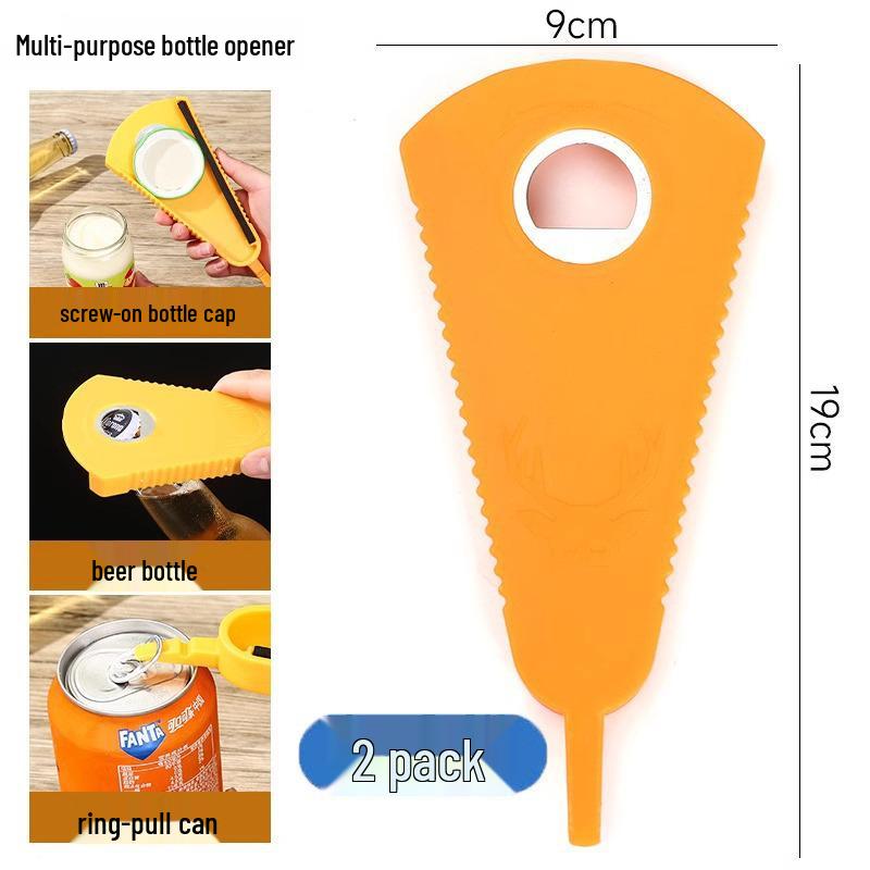 Multifunctional Twist-Off Beer and Can Bottle Opener