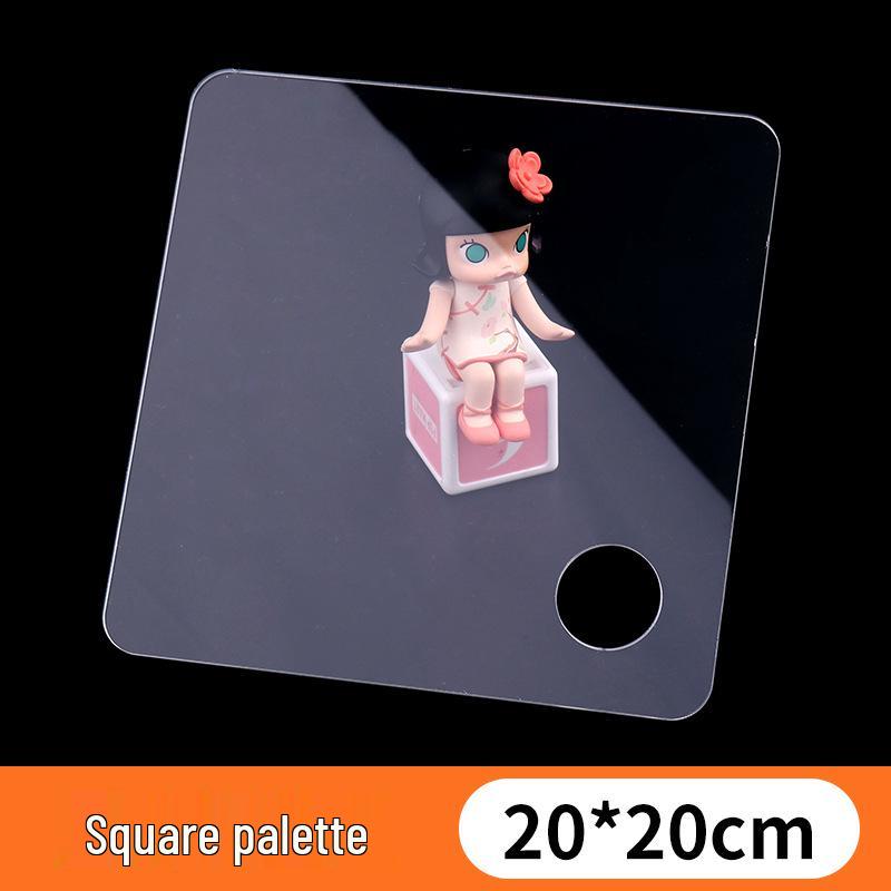 Acrylic Transparent Palette for Art Students and Painting.