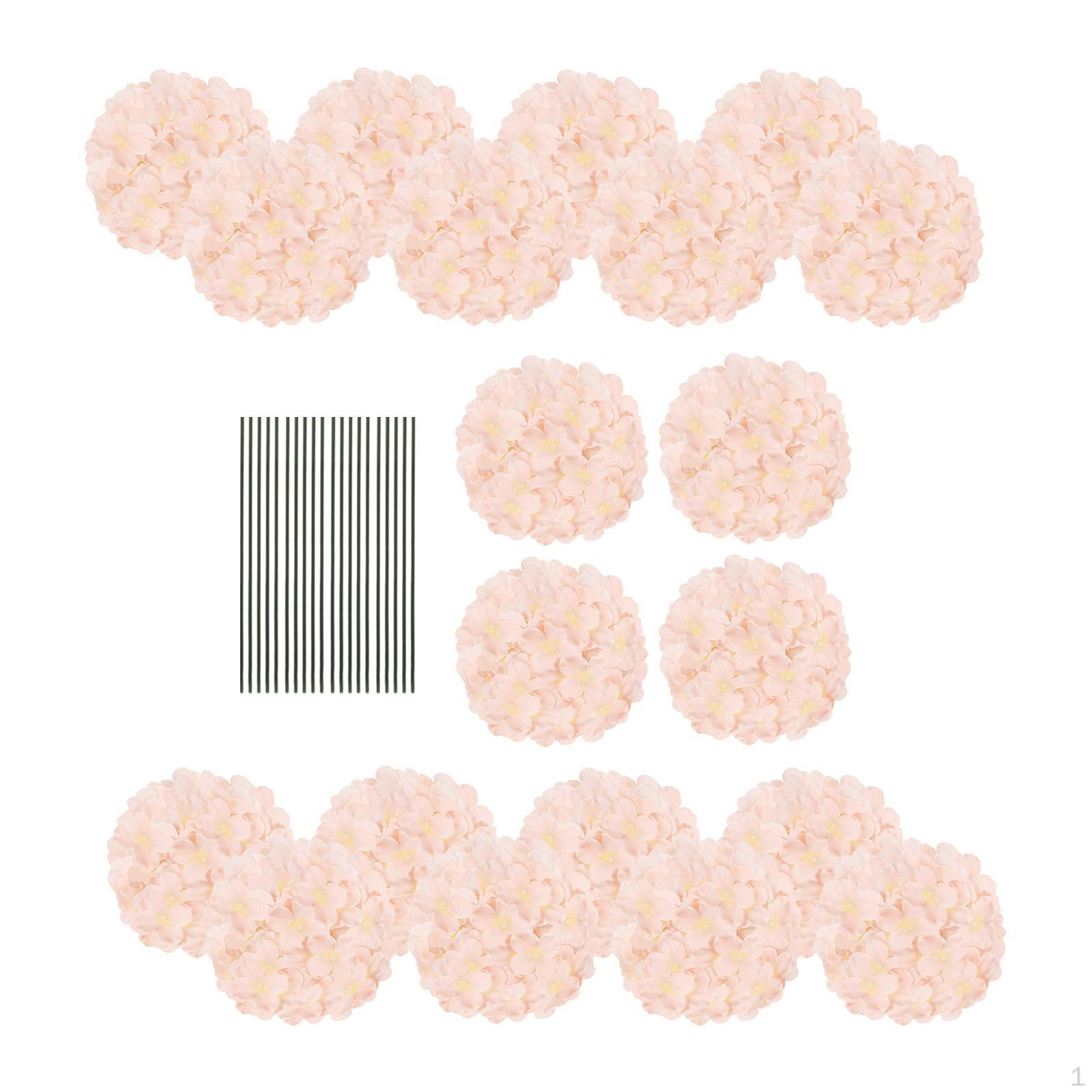 

Искусственные цветы гортензии, декоративные реквизиты для фотографий своими руками, искусственные головы для свадебной арки на фестивале розовый