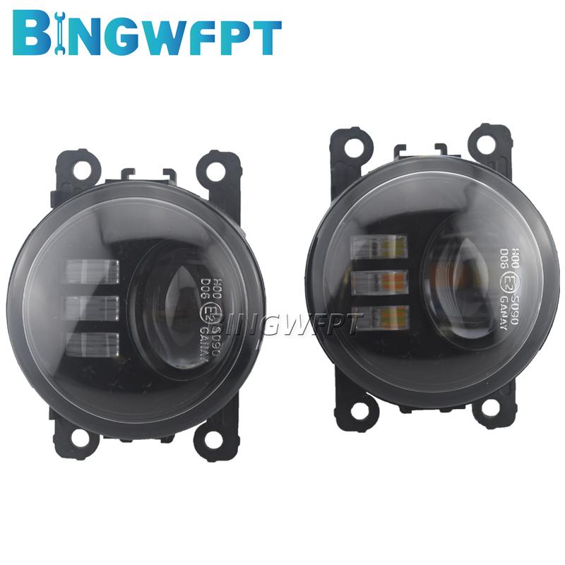 Front Bumper Fog Lamp Daytime Running Light H11 12V For Suzuki Jimny FJ Closed Off-Road Vehicle 1998-2014 LED Fog Light Assembly