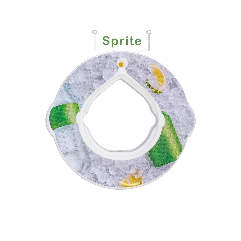Scented 750ml Sports Water Bottle with Flavor Ring and Straw