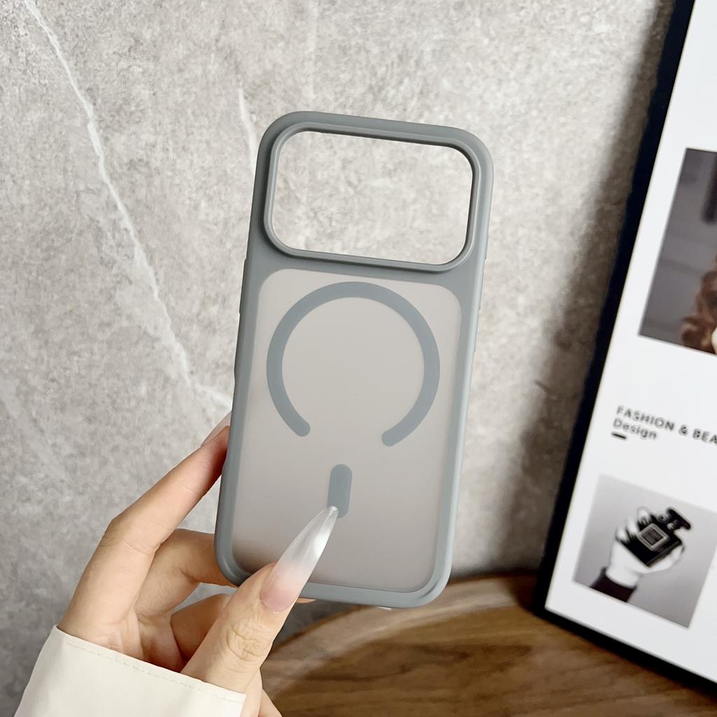 Magnetic Case for Magsafe Iphone 17 Pro Max Air 16E 16 E 15 Plus 14 13 12 Pro Mag Safe Matte Phone Cover