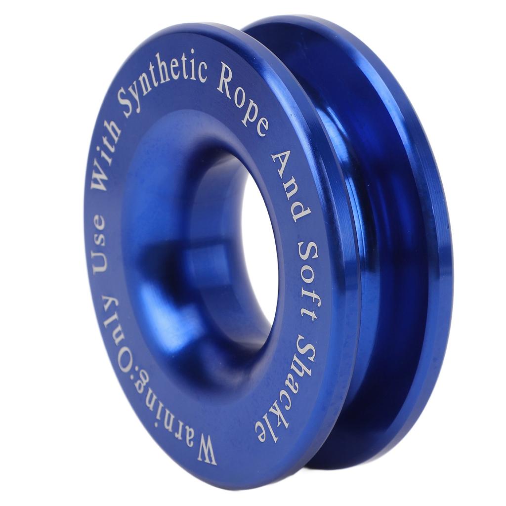 Kladka pro vyprošťování pomocí navijáku, hliníková slitina, 17637 liber, Kladka pro vyprošťování navijákem, Tažný kroužek pro ATV UTV SUV nákladní automobil