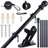 Flag Pole 6Ft Flag Pole Kit For House For Outdoor Garden Truck Use