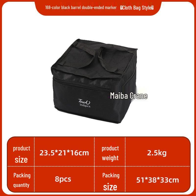 Dual-Tip Alcohol-Based Oily Marker Set for Kids - Watercolor Drawing Pens