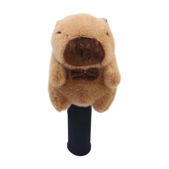 Quikaboo Golf Headcover Fairway Wood Golf Club Headcover Protective Sleeve Plush Capybara Animal Funny (Type A)