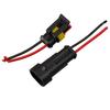 10 Sets Waterproof Superseal Electrical Wire Male Female Connectors Plugs With Cable 12V 16 AWG IP67
