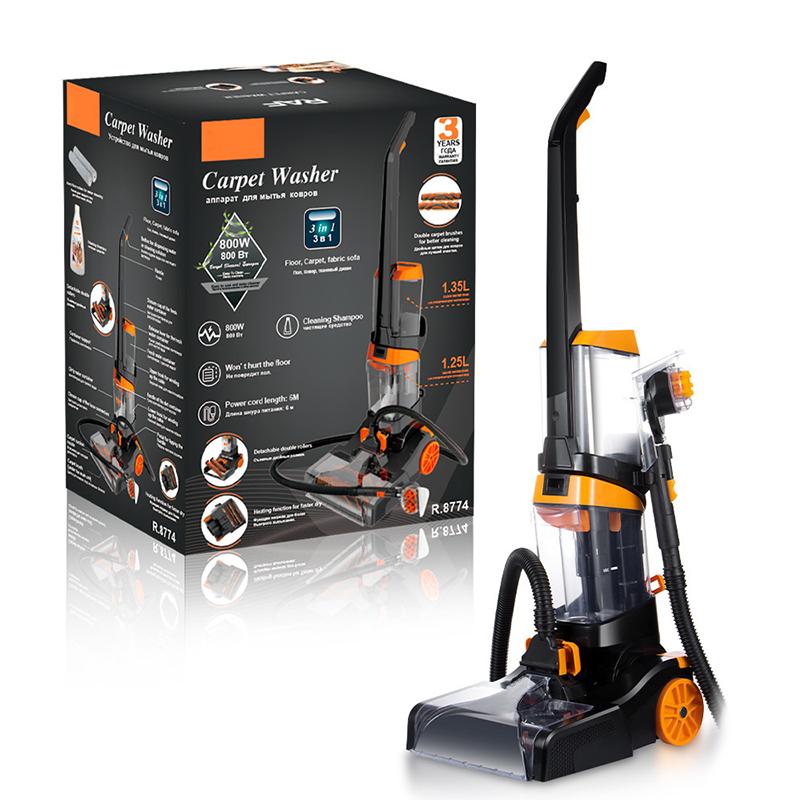 3-in-1 Home Vacuum and Mop Machine Multi-Functional Floor Cleaning Machine Carpet Cleaning Rolling Brush Cleaning