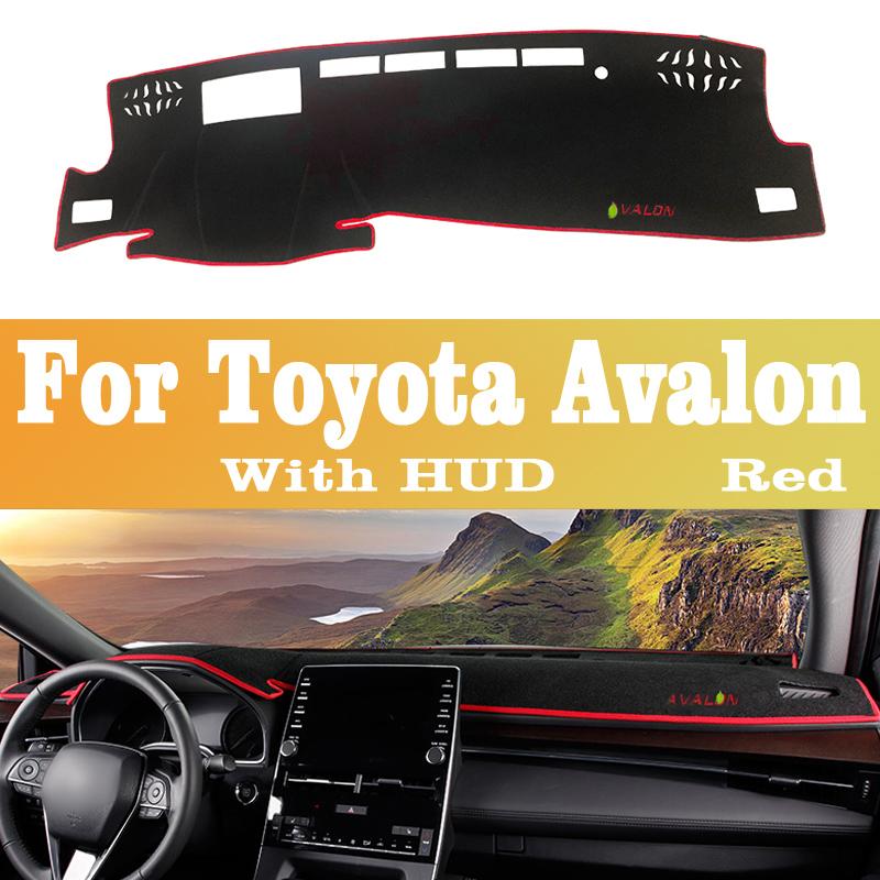 For Toyota Avalon 2019 2020 2025 2025 XX50 Car Dashboard Avoid Light Pad Instrument Platform Desk Cover Mat Carpets Accessories