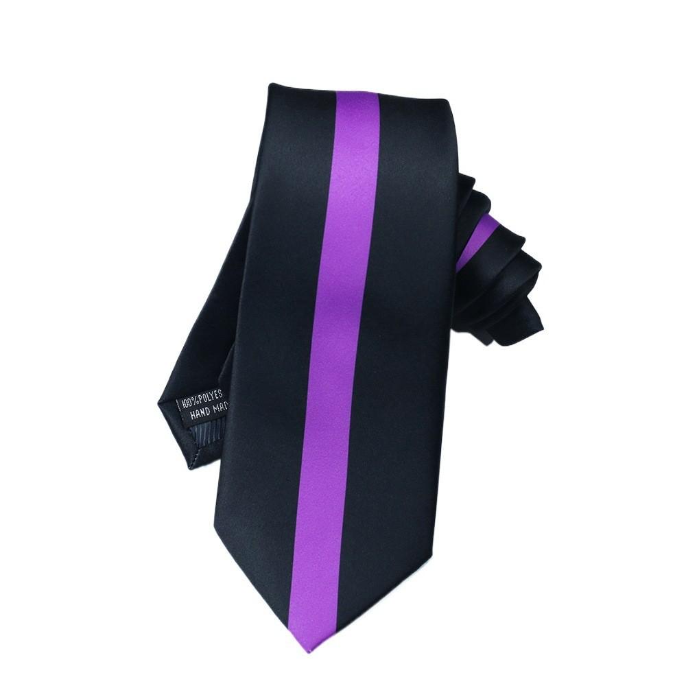 Ouran High School Host Club Tie For Party Events With Polyester Silk Material And Striped Design