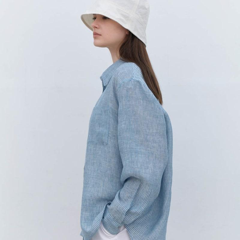 AYU Cotton Bucket Hat-ivory