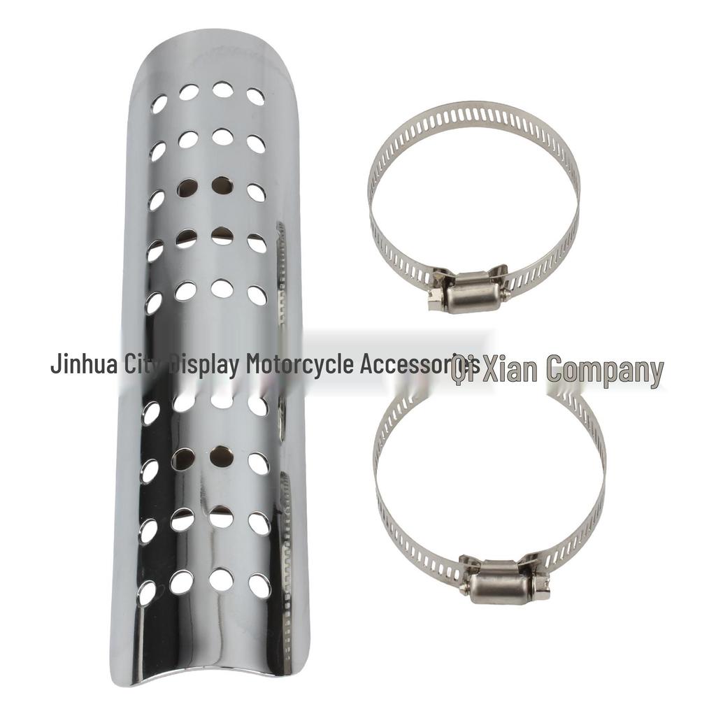 Retro Harley Iron Horse 400 Anti-Scald Exhaust Pipe Cover