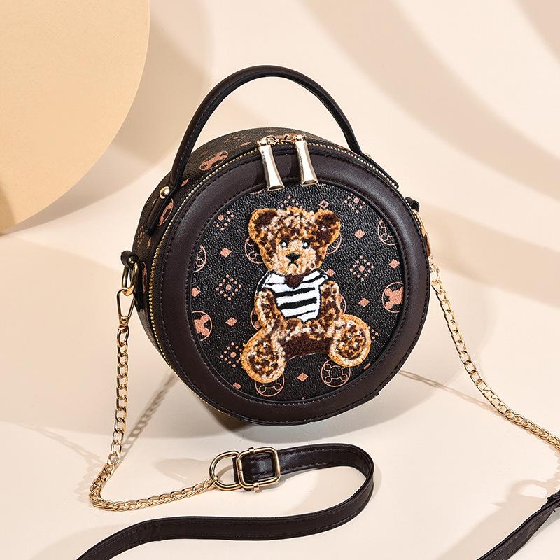 

Летняя цепочная сумка женская сумка-мессенджер 2025 новая сумка трендовая модная женская плечевая круглая сумка мини маленькая сумка женская сумка