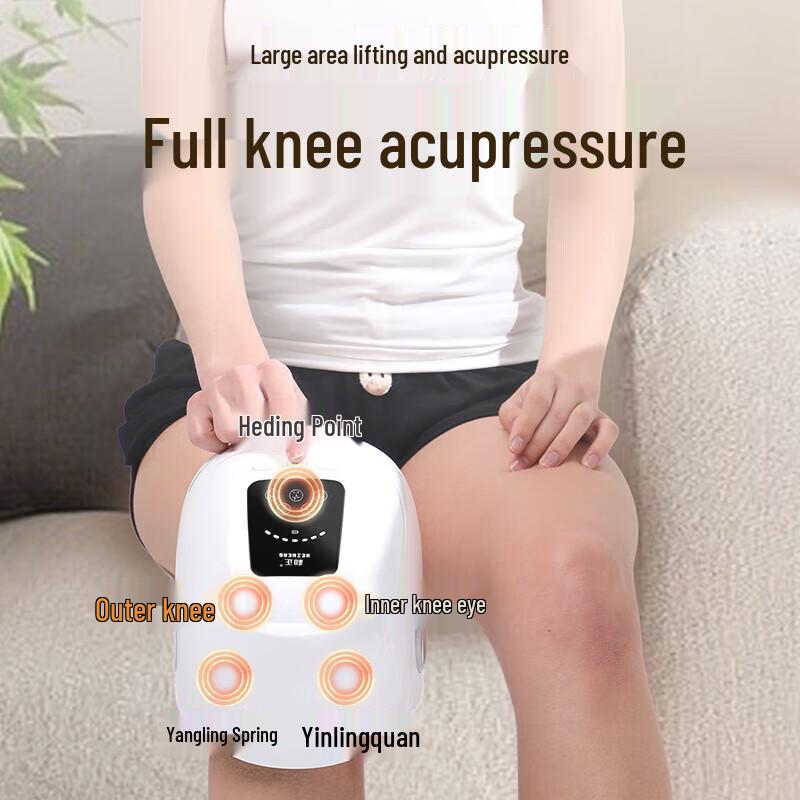 HEZHENG Heated Knee Massager with Air Compression