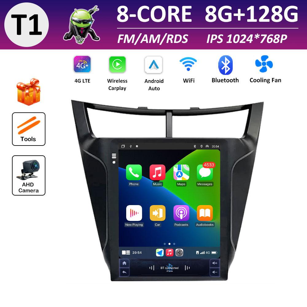 Cooling fan Wireless Carplay Car Video for Chevrolet Sail 3 2015 2016 2017 Radio Player DSP Stereo GPS Navigation Touch Screen